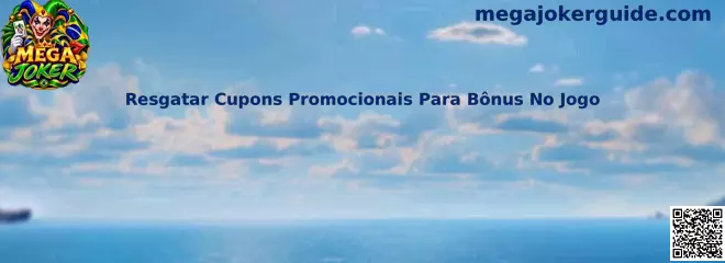 Resgate de bônus no Mega Joker