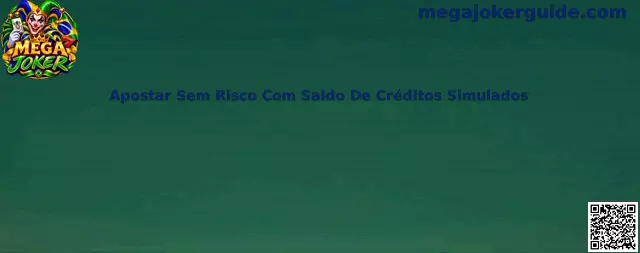 Mega Joker Créditos Simulados